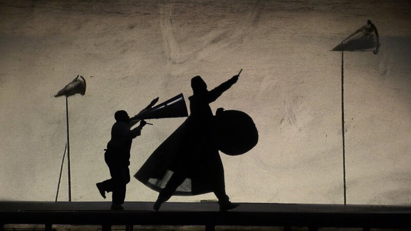 William Kentridge, ‘The Refusal of Time (still)’, 2012, Video/Film/Animation, 5-channel video projection, colour, sound, megaphones, breathing machine, Whitechapel Gallery
