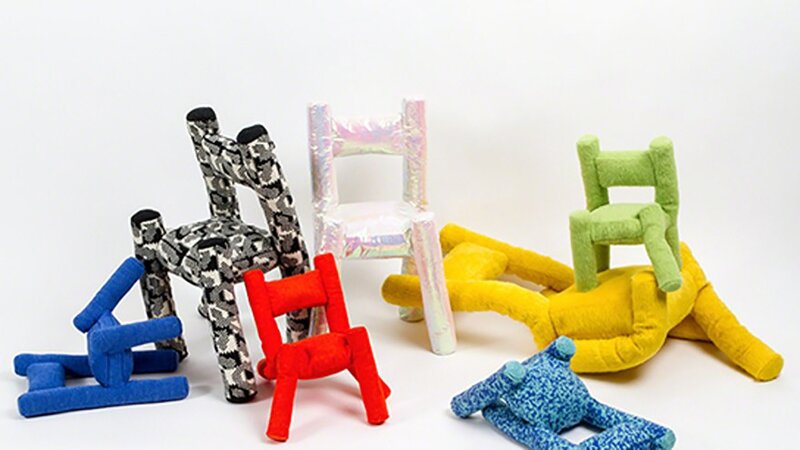 Katie Stout, ‘Stuffed Chair’, 2014, Sculpture, Upholstery, Free Arts NYC Benefit Auction
