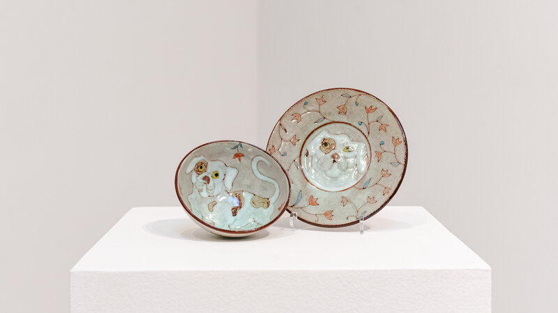 Hinrich Kröger, ‘Pug Cup & Saucer ’, 2008, Sculpture, Ceramic and faience, C24 Gallery