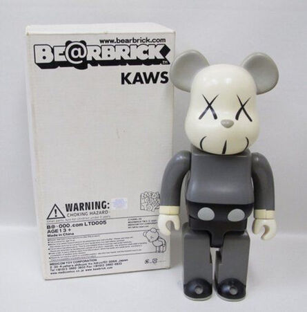 KAWS, ‘400% Gray Bearbrick’, 2002