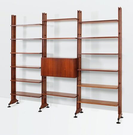 Franco Albini and Franca Helg, ‘a LB10 bookcase with a wooden structure and metal details’, 1958