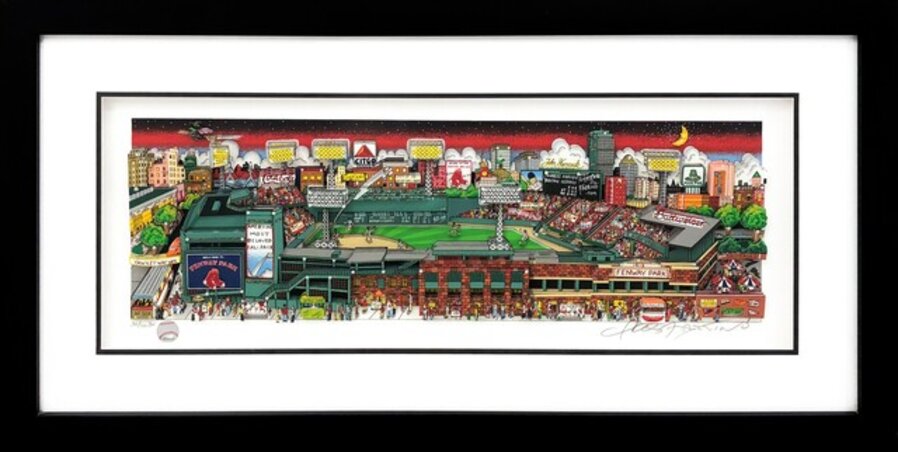 Fenway Park: The Pride of Boston (3D Mixed Media)