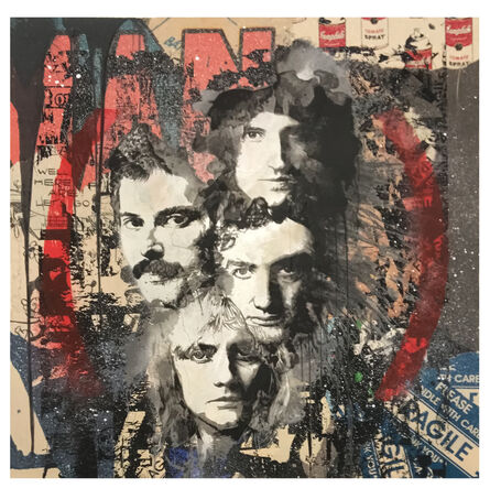 Mr. Brainwash, ‘Queen Product (RED)’, 2014