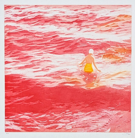 Isca Greenfield-Sanders, ‘Wading II (Pink) ’, 2012
