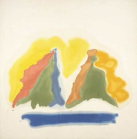 Helen Frankenthaler, ‘Sun Dial’, 1963