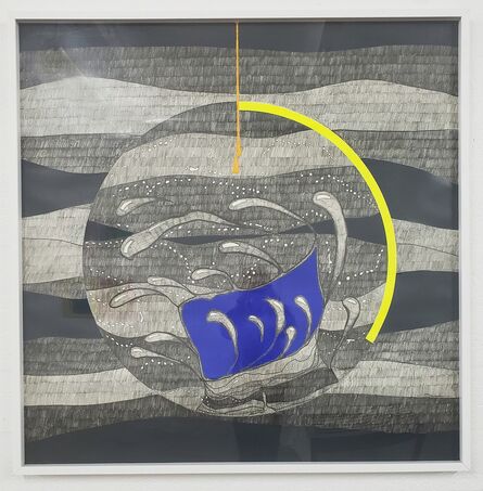 Gilberto Salvador, ‘Roda azul’, 2017