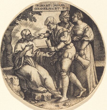 Georg Pencz, ‘To Give Drink to the Thirsty’