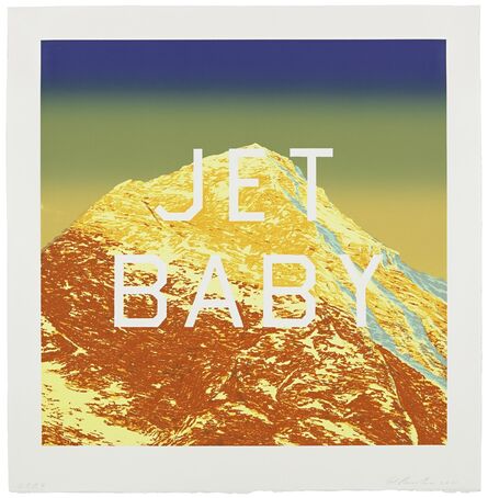 Ed Ruscha, ‘Jet Baby’, 2012