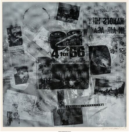 Robert Rauschenberg, ‘Surface Series from Currents #40’, 1970