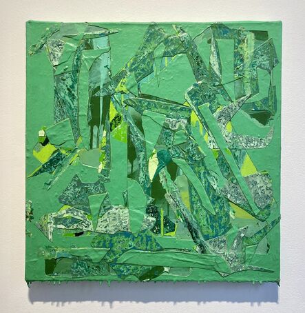 Christina Zurfluh, ‘Green in green’, 2018-2019