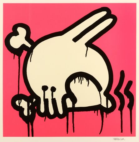 Nomad, ‘Skull Bunny (Pink)’, 2009