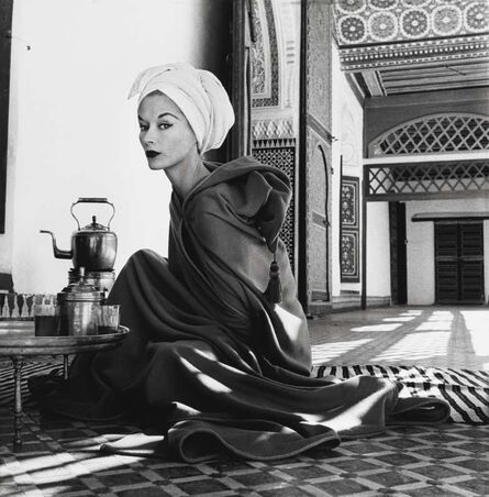 Irving Penn, ‘Woman in a Palace (Lisa Fonssagrives-Penn), Marrakech, Morocco’, 1951