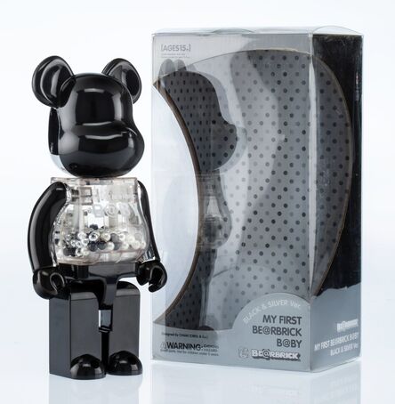 BE@RBRICK X Project 1/6, ‘My First Be@rbrick B@by (Black and Silver)’, 2009