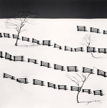 Michael Kenna, ‘Thirty One Snow Fences, Bihoro, Hokkaido, Japan. ’, 2016
