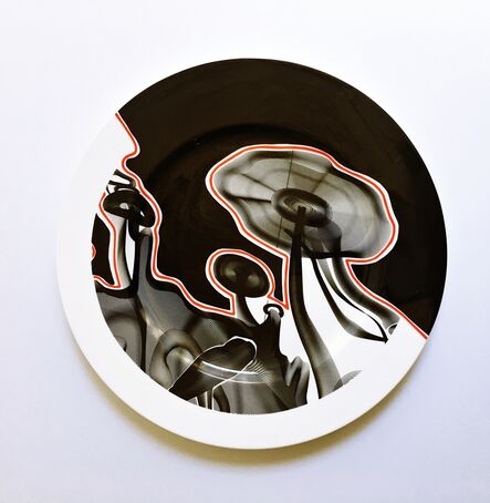 Frank Stella, ‘Vortex Engraving #4 Charger Plate’, 2000