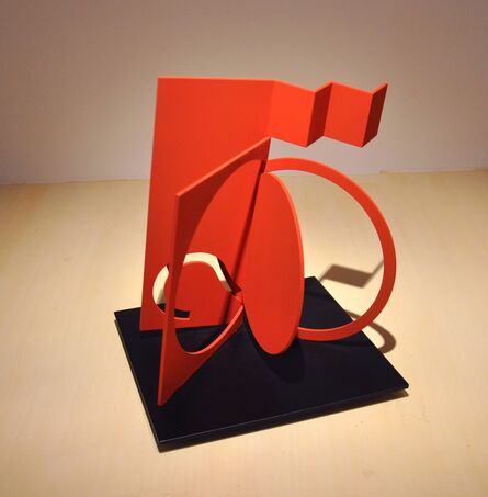 Fletcher Benton, ‘Folded Square Alphabet S’, 2013