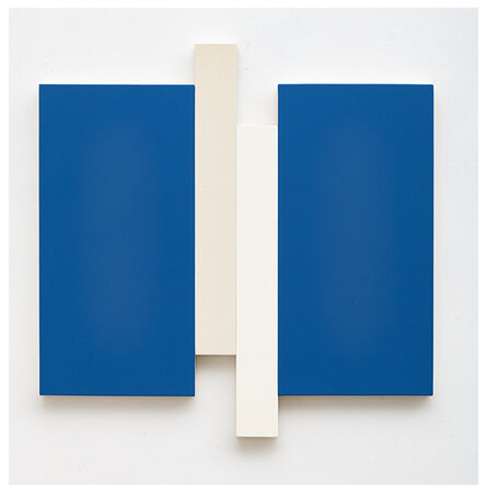 Scot Heywood, ‘Arupa—Blue, White, Canvas’, 2017