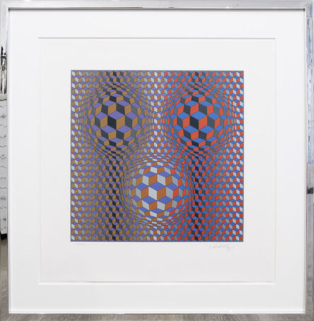 Victor Vasarely, ‘Conjunction’, 1987