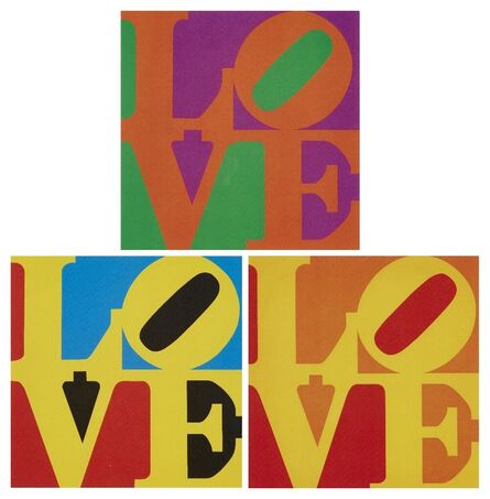 Robert Indiana, ‘Love, 1978; Love, 1978; Love’, 2000