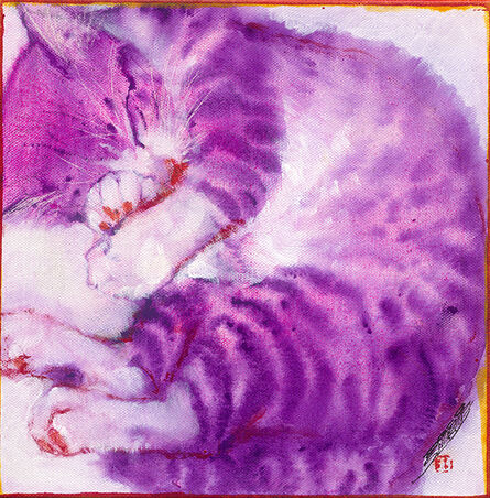 Sun Lin 林順雄, ‘Cat-Deep sleep’, 2019