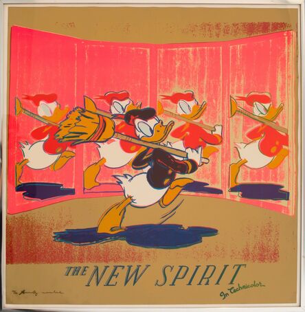 Andy Warhol, ‘The New Spirit (Donald Duck)’, 1985
