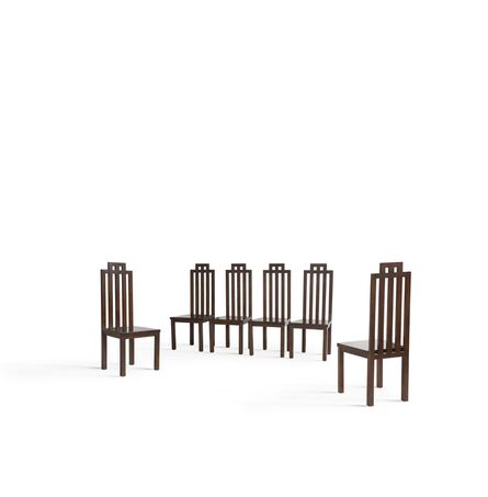 Pierre Cardin, ‘Six chaises’