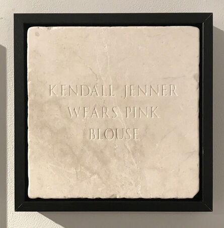 Sarah Maple, ‘Kendall Jenner Wears Pink Blouse’, 2018