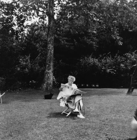 Genevieve Naylor, ‘Eleanor Roosevelt, Hyde Park, New York’, 1956