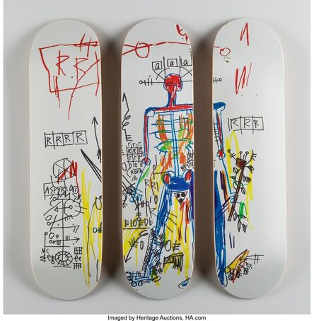 Jean-Michel Basquiat, ‘Robot, triptych (Open Edition)’, 2016
