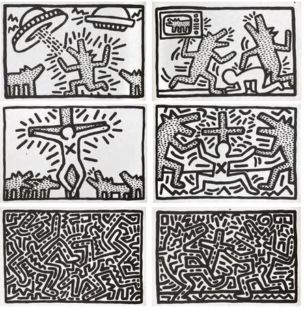 Keith Haring, ‘Untitled (1982 Print Suite)’, 1982