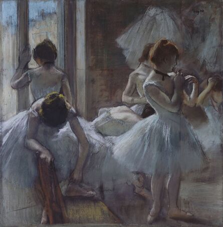 Edgar Degas, ‘Danseuses en repos (Dancers at Rest)’, 1884-1885