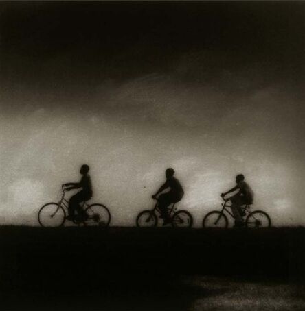 Jack Spencer, ‘Bicyclers, Greenville, Mississippi’, 1993
