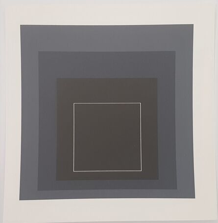 Josef Albers, ‘White Lines Squares’, 1966