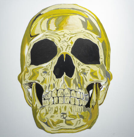 Louis-Nicolas Darbon, ‘Gold skull’, 2019