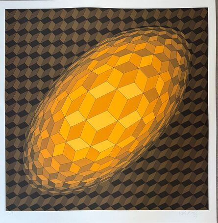 Victor Vasarely, ‘Silva - Song of Spain’, 1980
