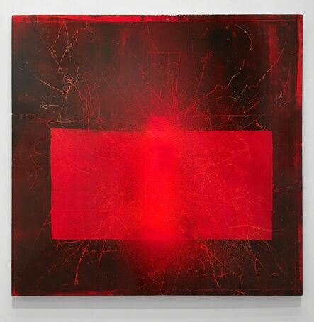 David Mann, ‘Red Consonant ’, 2018