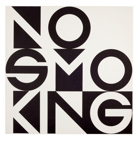 George Brecht, ‘No Smoking’, ca. 1973