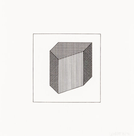 Sol LeWitt, ‘Twelve Forms Derived From a Cube 32’, 1984