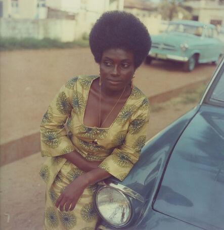 James Barnor, ‘Sophia Salomon, Daughter of James Barnor's landlord, Accra, c. 1972’, 2019