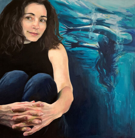 Ellen Starr Lyon, ‘Elena with Her Work’, 2021
