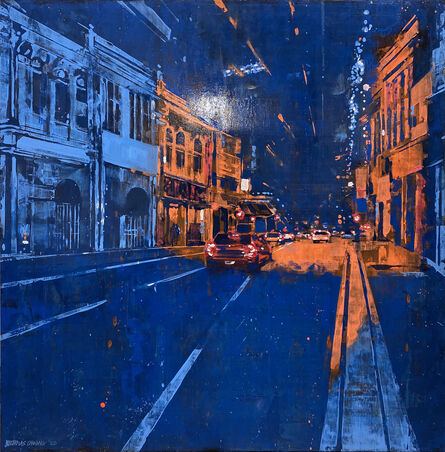Nicholas Choong, ‘KL In Complimentary Blue & Orange (KL73)’, 2020