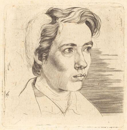 Eugen Eduard Schaeffer, ‘Portrait of Maisonneuve’, 1824