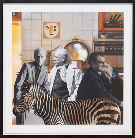 Peter Blake, ‘Joseph Cornell’s Holiday – England, Farley Farm. ‘With Picasso, Roland and Lee in the kitchen’’, 2019