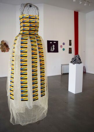 Knotted, Pieced & Wound, installation view