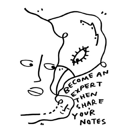 Shantell Martin, ‘Become an Expert’, 2020