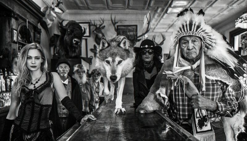 David Yarrow, ‘Crazy Horse ’, 2018, Photography, Archival Pigment Print, Maddox Gallery