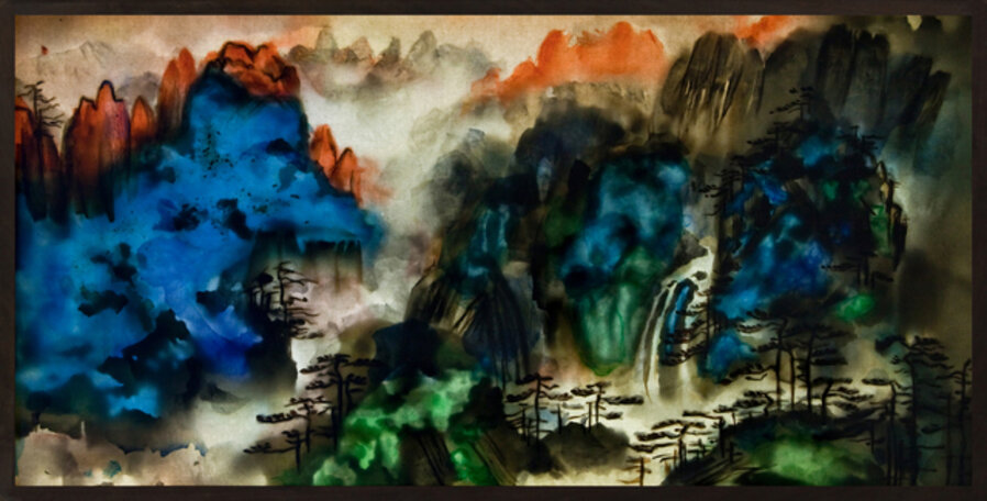 Background Story: Mount Huang 背后的故事:黄山图