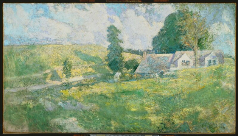 John Henry Twachtman, ‘Summer’, ca. 1890, Painting, Oil on canvas, Phillips Collection