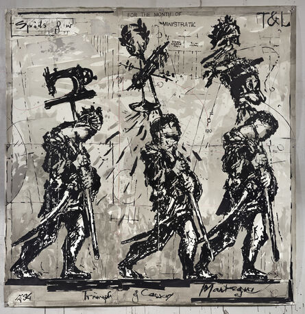 William Kentridge, ‘Mantegna (Drawing for Triumphs and Laments)’, 2016