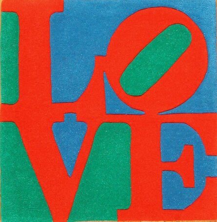 Robert Indiana, ‘Classic LOVE tapestry’, 1995